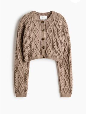 Cable Knit Cardigan